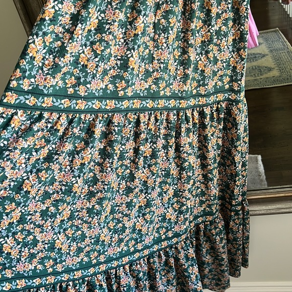 Green floral midi - Picture 4 of 4